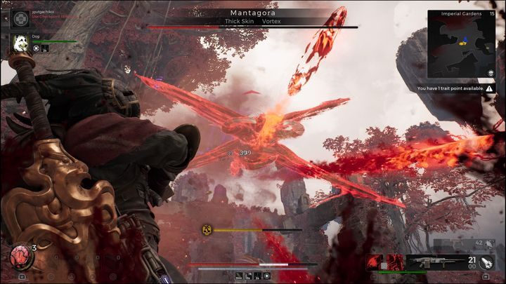 Boss rzadko atakuje, jednak, gdy już to robi, warto skupić się na jej głowie - Remnant 2: Jak pokonać Mantagora? - Remnant 2 - poradnik do gry