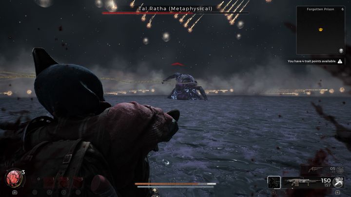 Piąty atak jest nieco inny, wznosi on wszystkie gwiazdy i po krótkiej chwili ciska nimi w ziemię - Remnant 2: Jak pokonać Tal Ratha (Metaphysical)? - Remnant 2 - poradnik do gry