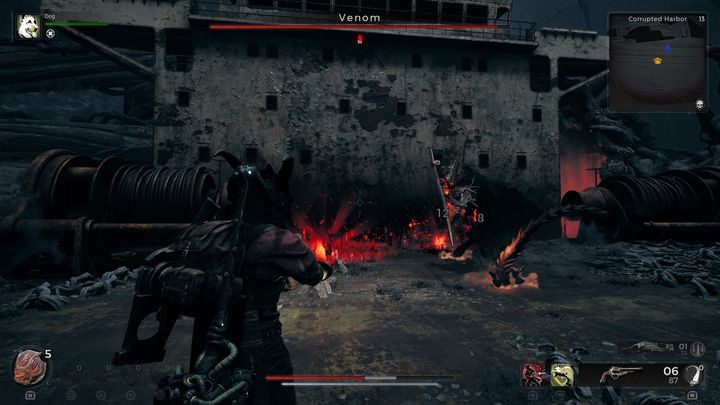 Praktycznie większość ataków Venoma jest bardzo linearna, co oznacza, że o wiele łatwiej ich unikać skokiem w bok - Remnant 2: Jak pokonać Venom? - Remnant 2 - poradnik do gry