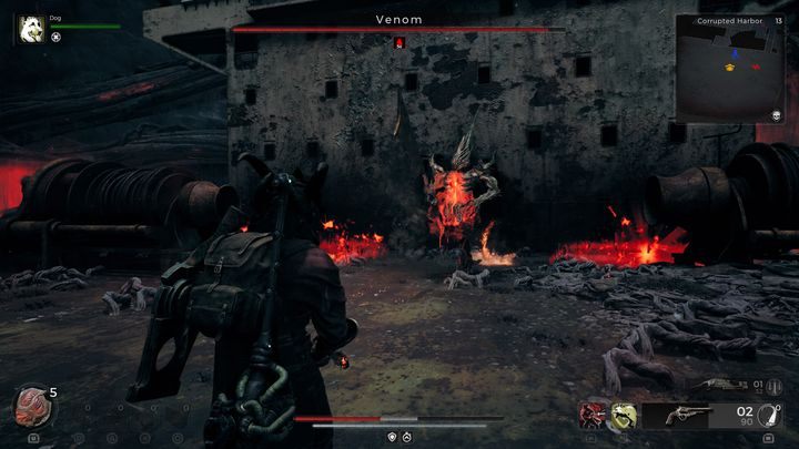 Co chwila obserwujcie, co dzieje się na ziemi - Remnant 2: Jak pokonać Venom? - Remnant 2 - poradnik do gry