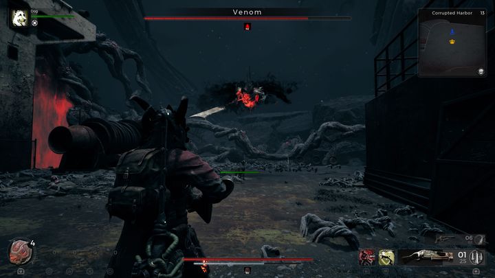 Z czasem Venom będzie korzystał ze swojej umiejętności latania - Remnant 2: Jak pokonać Venom? - Remnant 2 - poradnik do gry