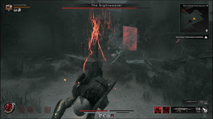 Gdy The Nightweaver zacznie swój widmowy zamach, po uniknięciu pierwszego ciosu spójrzcie w górę, aby wiedzieć, w którym momencie wykonać unik - Remnant 2: Jak pokonać The Nightweaver? - Remnant 2 - poradnik do gry