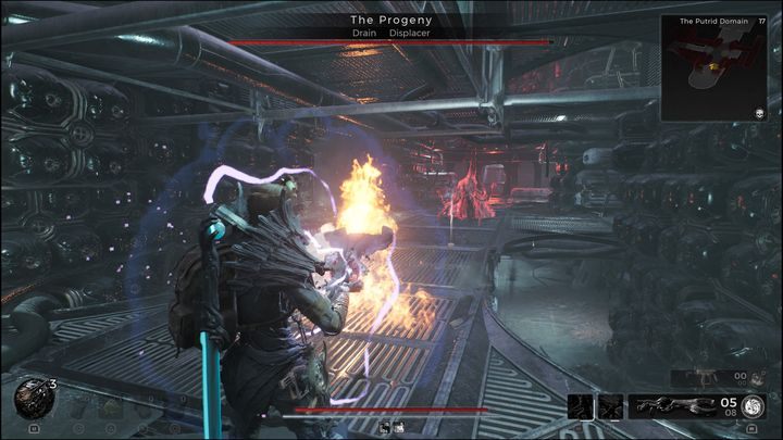 Boss nie posiada żadnych ataków dystansowych, co oznacza, że będzie on musiał najpierw do Was dojść, aby być realnym zagrożeniem - Remnant 2: Jak pokonać The Progeny? - Remnant 2 - poradnik do gry