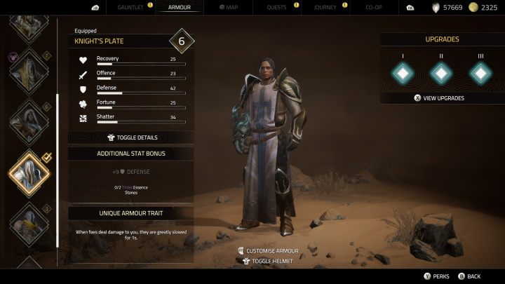 Zbroję rycerza dostaniecie w ramach zadania głównego Ścieżka do Bastengaru - Atlas Fallen: Wszystkie pancerze - Atlas Fallen - poradnik do gry