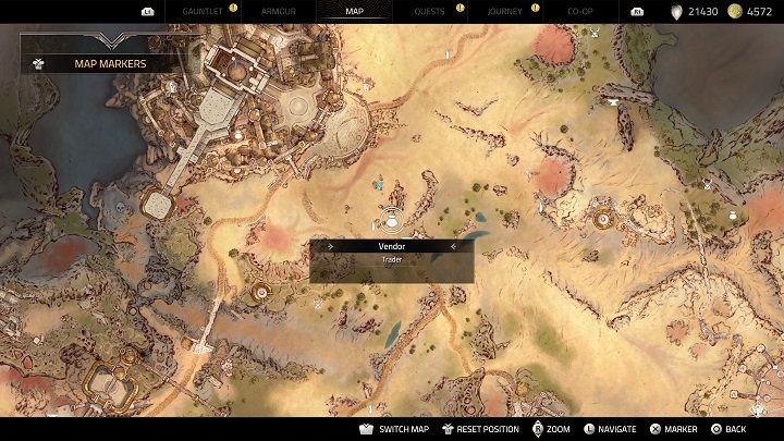 Kolejny przedmiot kosmetyczny, napierśnik z lwem, możecie nabyć u kupca przy kowadle Błonie Miasta - Atlas Fallen: Wszystkie przedmioty kosmetyczne - Atlas Fallen - poradnik do gry