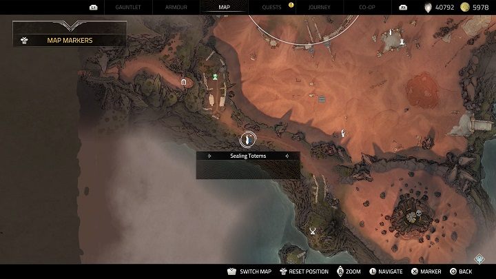 Przedostatnia znajdźka tego typu znajduje się w Czarnym Pustkowiu - Atlas Fallen: Wszystkie przedmioty kosmetyczne - Atlas Fallen - poradnik do gry