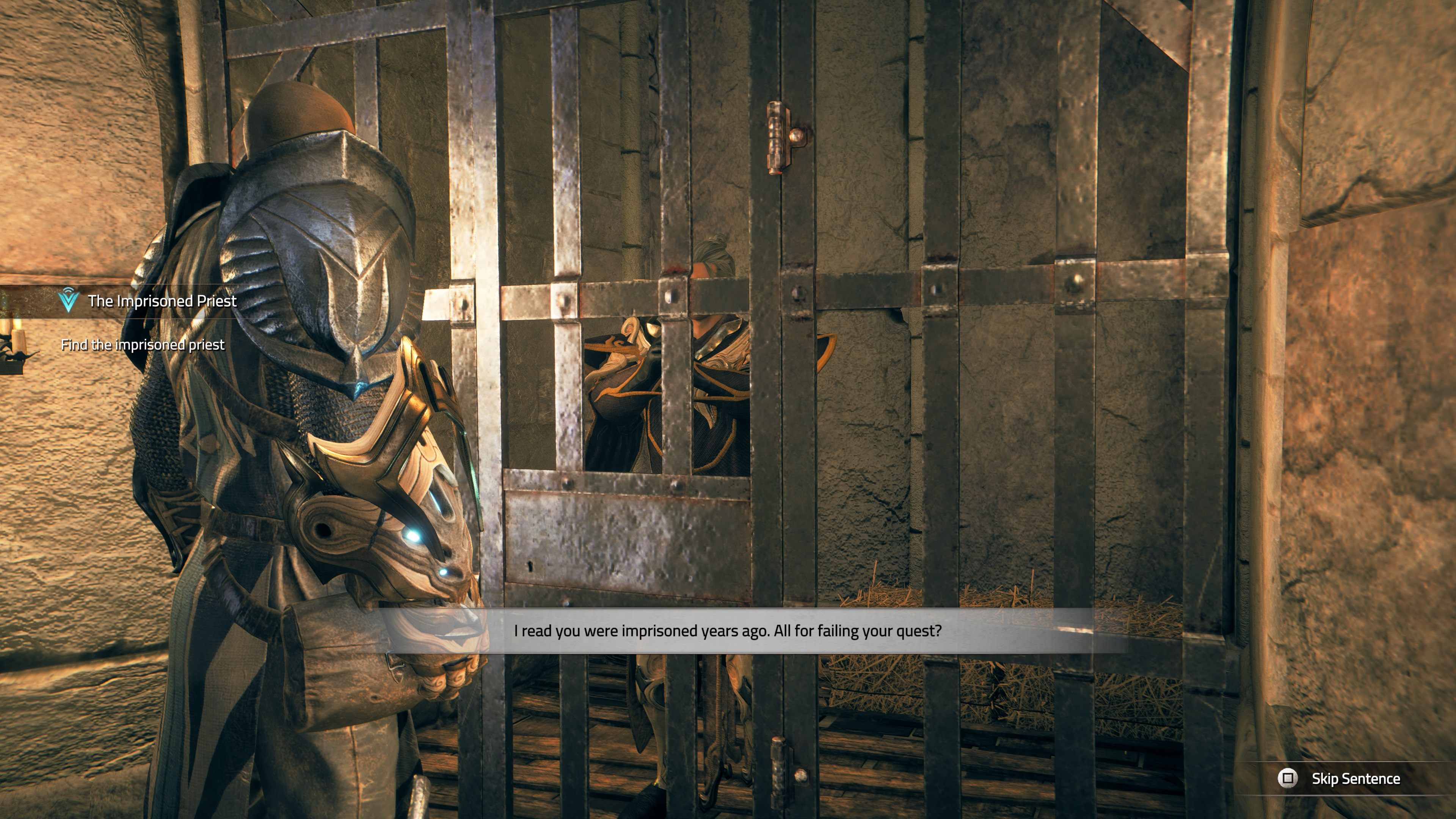 Po wzięciu zadania podążajcie za znacznikiem, a traficie do miejsca, w którym będziecie musieli zapłacić 5000 trybutów, aby móc zyskać dostęp do dalszej części - Atlas Fallen: Wszystkie trofea / Osiągnięcia - Atlas Fallen - poradnik do gry