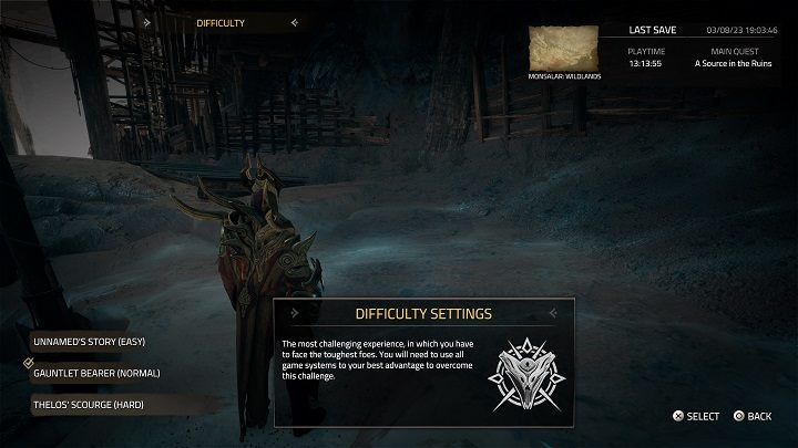 Wystarczy że uruchomicie menu pauzy i wybierzecie zakładkę poziom trudności - Atlas Fallen: Poziomy trudności - Atlas Fallen - poradnik do gry