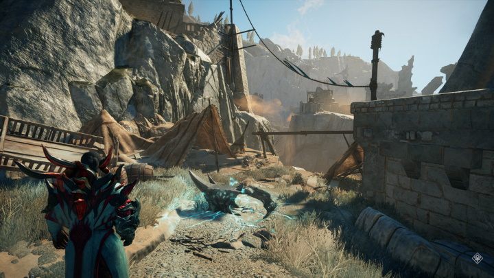 Kowadło #8 znajdziecie przy Północnym Wejściu do Zniszczonej Twierdzy - tuż obok przepaści - Atlas Fallen: Wszystkie Kowadła - Atlas Fallen - poradnik do gry