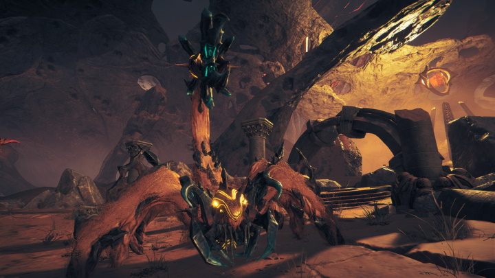 Miejsce pobytu Skorpura znajduje się w północnej części Czarnego Pustkowia - Atlas Fallen: Wszyscy bossowie - Atlas Fallen - poradnik do gry