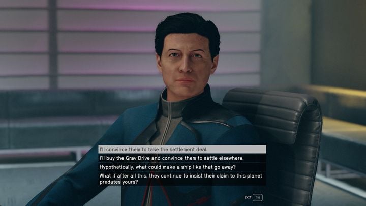 Podczas rozmowy z Oliverem, dowiecie się o trzech potencjalnych rozwiązaniach problemu - Starfield: Pierwszy kontakt - solucja, opis przejścia - Starfield - poradnik do gry