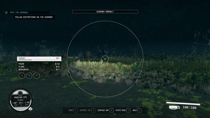 Po wylądowaniu, skorzystajcie ze skanera - Starfield: W nieznane - solucja, opis przejścia - Starfield - poradnik do gry