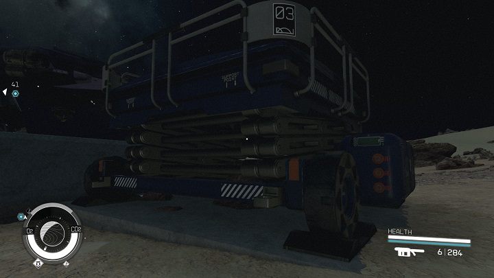 Będąc na terenie placówki aktywujcie skaner i kliknijcie przycisk R na klawiaturze lub X na kontrolerze, co uruchomi tryb budowania - Starfield: Jak przechowywać przedmioty w placówce? - Starfield - poradnik do gry