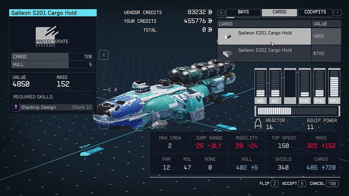 2 - Starfield: Jak zwiększyć ładowność statku? - Starfield - poradnik do gry