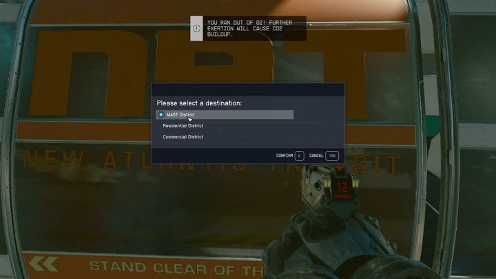 Gdy będziecie na miejscu, skorzystajcie z kolejki tranzytowej i udajcie się do Dzielnicy WNAT-u - Starfield: Mały krok - solucja, opis przejścia - Starfield - poradnik do gry