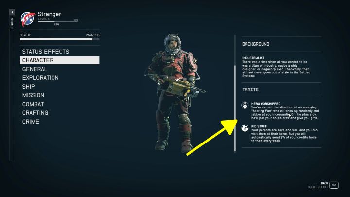 Rekomendowane cechy do wybrania w kreatorze bohatera zestawiliśmy na osobnej stronie Najlepsze cechy - Starfield: Jak pozbyć się cechy? - Starfield - poradnik do gry