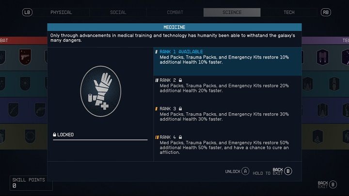 2 - Starfield: Jakie umiejętności wybrać na początku gry? - Starfield - poradnik do gry