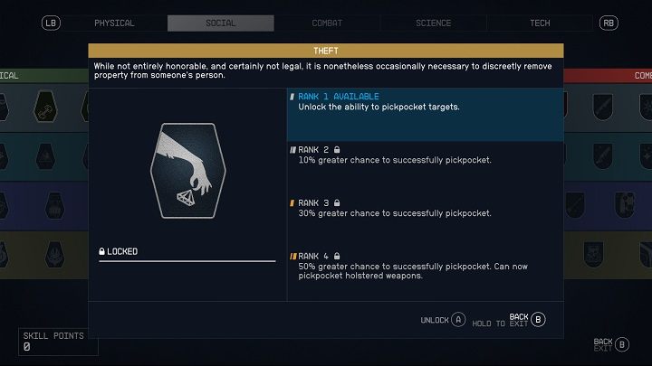 4 - Starfield: Jakie umiejętności wybrać na początku gry? - Starfield - poradnik do gry