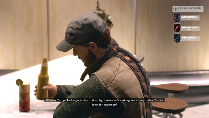 Simeon Bankowski przebywa w Viewport w Nowej Atlantydzie - Starfield: Jak rekrutować członków załogi? - Starfield - poradnik do gry