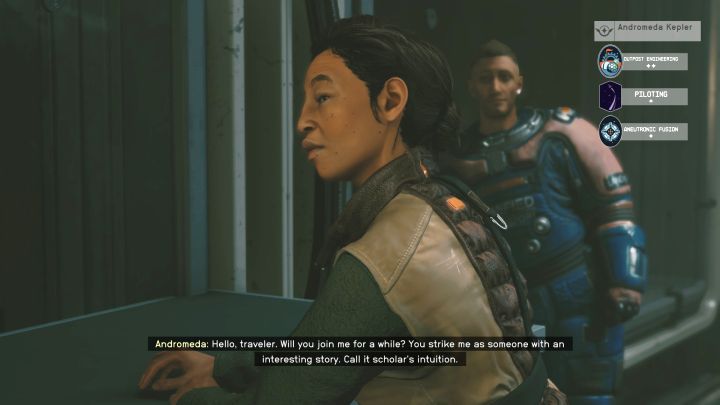 Andromeda Keppler przebywa w Broken Spear w Cydonii na Marsie - Starfield: Jak rekrutować członków załogi? - Starfield - poradnik do gry