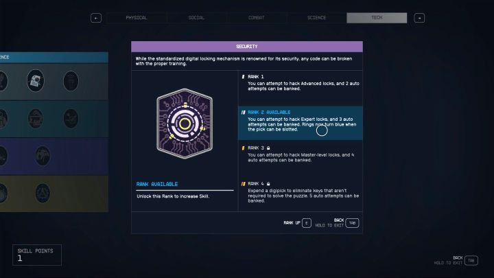 Problem braku opcji zwrotu punktów możecie częściowo ograniczać - Starfield: Czy jest reset umiejętności (respec)? - Starfield - poradnik do gry