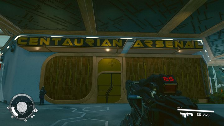 Jest to sklep, który znajduje się na wschód od kiosku Chunks - Starfield: Handlarze i sklepy - Nowa Atlantyda - Starfield - poradnik do gry