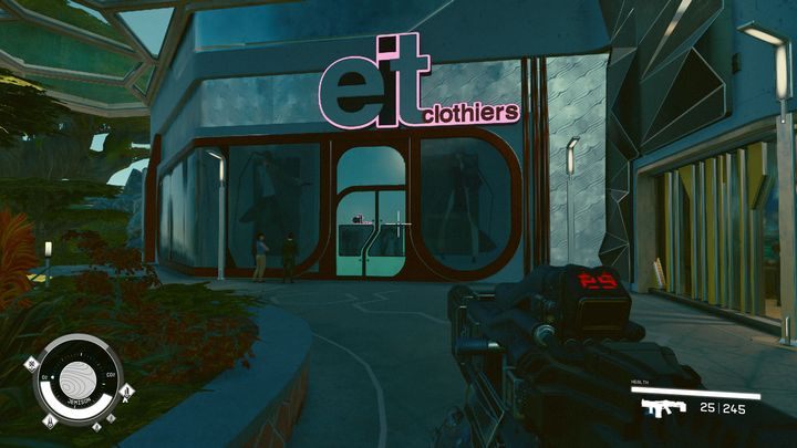 Jeśli chcecie wydać swoje ciężko zarobione kredyty na wszelkiego rodzaju ubrania, to dobrze trafiliście - Starfield: Handlarze i sklepy - Nowa Atlantyda - Starfield - poradnik do gry