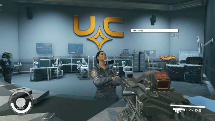 Sprzedaje ona praktycznie wszystko, jest to jeden z lepszych handlarzy w mieście - Starfield: Handlarze i sklepy - Nowa Atlantyda - Starfield - poradnik do gry