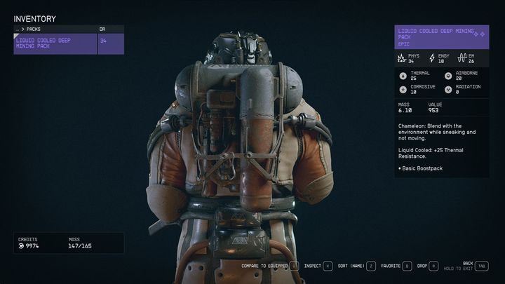 Warto zaznaczyć, że kamuflaż nie odblokowuje się poprzez jakąkolwiek zdolność wykupioną z drzewka umiejętności - Starfield: Jak odblokować kamuflaż? - Starfield - poradnik do gry