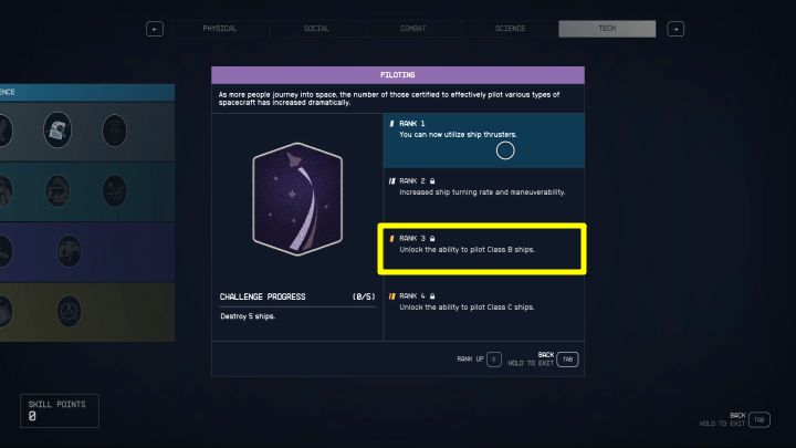 Na stronie Jak rozwijać umiejętność Pilotaż - Starfield: Najlepszy statek kosmiczny - Starfield - poradnik do gry