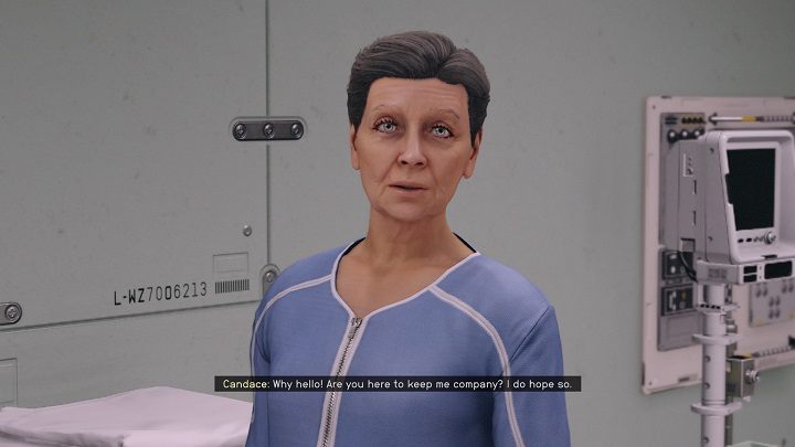 Kiedy Ari sprawdzi dane pacjentów, będziecie mieć kilka opcji na kontynuowanie misji - Starfield: Pierwsza pomoc - solucja, opis przejścia - Starfield - poradnik do gry