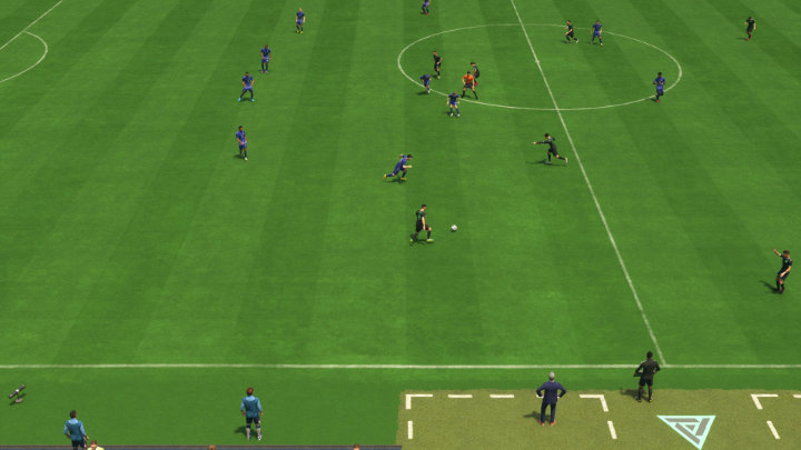 Podanie z wybiegnięciem w EA Sports FC 24 polega na wykonaniu szybkich, krótkich podań pomiędzy zawodnikami znajdującymi się blisko siebie (L1+X/LB+A) - EA Sports FC 24: Podania - EA Sports FC 24 - poradnik do gry