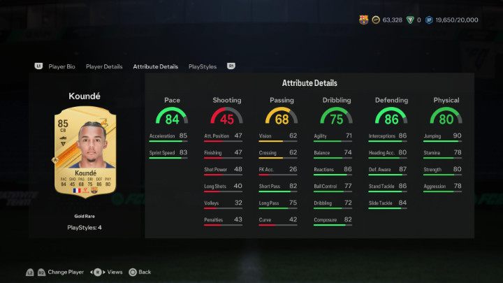 Środkowi obrońcy (CB) pełnią kluczową rolę w obronie i decydują o tym, czy przeciwnikowi uda się przedrzeć przez linię obrony i oddać strzał na bramkę - EA Sports FC 24: Najważniejsze atrybuty piłkarzy w Ultimate Team - EA Sports FC 24 - poradnik do gry