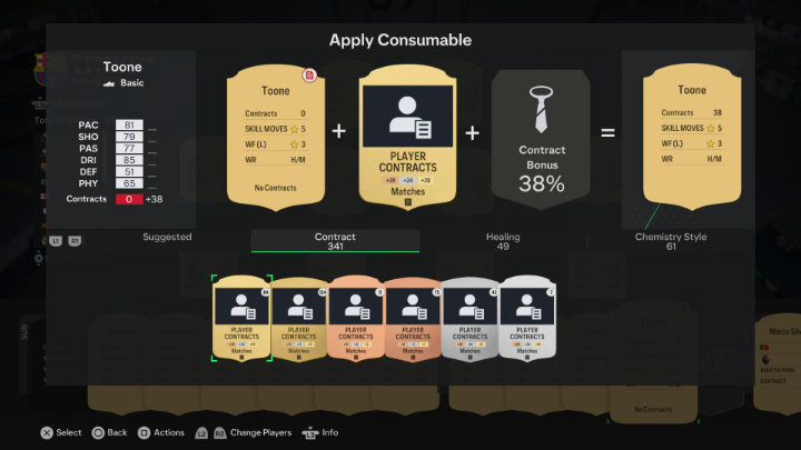 W EA FC 24 każdy zawodnik/zawodniczka i menadżer ma podpisany kontrakt na określoną liczbę meczów - EA Sports FC 24: Zarządzanie zespołem Ultimate Team - EA Sports FC 24 - poradnik do gry