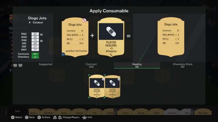 W grze EA FC 24, podobnie jak w prawdziwych meczach piłkarskich, zawodnicy mogą doznać kontuzji w trakcie gry - EA Sports FC 24: Zarządzanie zespołem Ultimate Team - EA Sports FC 24 - poradnik do gry