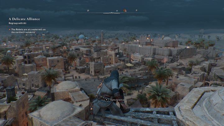 Harbijja jest pierwszym regionem, który możecie swobodnie eksplorować, i jednym z trzech regionów otaczającym Koliste Miasto - AC Mirage: Interaktywna mapa - AC Mirage - poradnik do gry