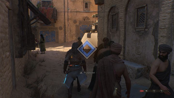 Pojawi się ekran Quick Time Eventu - AC Mirage: Jak kraść? - AC Mirage - poradnik do gry