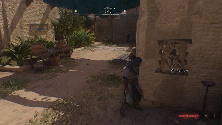 Pierwszy z nich polega na zrywaniu wiszących na murach listów gończych - AC Mirage: Jak obniżyć złą sławę? - AC Mirage - poradnik do gry