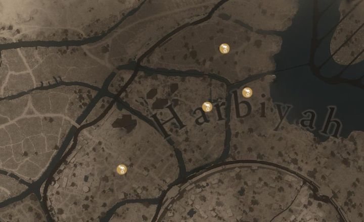 W regionie Harbijja znajdują się 4 Artefakty Dervisa - AC Mirage: Wszystkie Artefakty Dervisa - AC Mirage - poradnik do gry