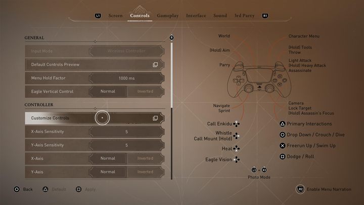 3 - AC Mirage: Sterowanie - AC Mirage - poradnik do gry