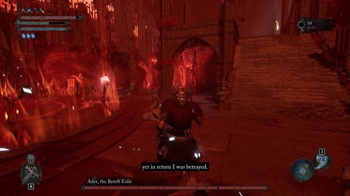 Po zabijciu jednego z wyznawców, powstaną dwie piekielne dusze, które będą szukać kolejnego naczynia - Lords of the Fallen: Jak pokonać bossa Adyr, Samotny Wygnaniec? - Lords of the Fallen - poradnik do gry