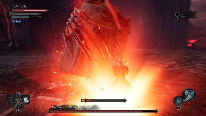 Najgroźniejszym i najtrudniejszym w ominięciu ruchem, są jego machnięcia horyzontalne - Lords of the Fallen: Jak pokonać bossa Boleściwy Monarcha? - Lords of the Fallen - poradnik do gry