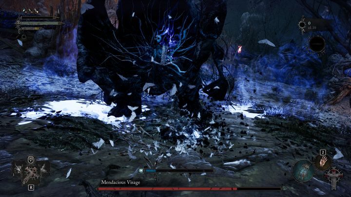 Co jakiś czas boss będzie otwierać swoją głowę, odkrywając swój czuły punkt - Lords of the Fallen: Jak pokonać bossa Zakłamane Oblicze? - Lords of the Fallen - poradnik do gry