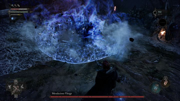 Czasami Zakłamane Oblicze nie wykona skoku - Lords of the Fallen: Jak pokonać bossa Zakłamane Oblicze? - Lords of the Fallen - poradnik do gry