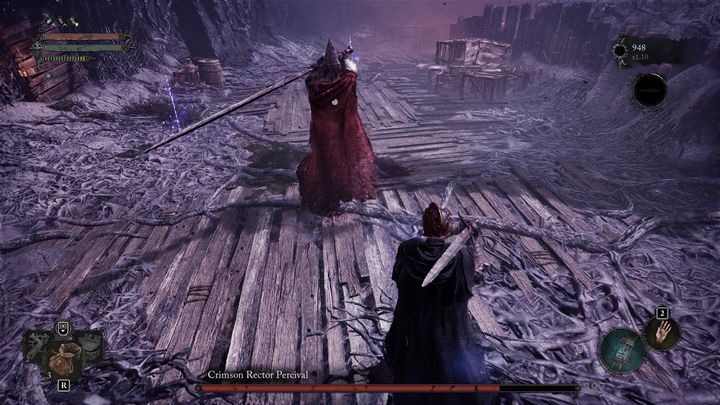 Za każdym razem, gdy macie taką okazję, zachodźcie go od tyłu - Lords of the Fallen: Jak pokonać bossa Karmazynowy rektor Percival? - Lords of the Fallen - poradnik do gry