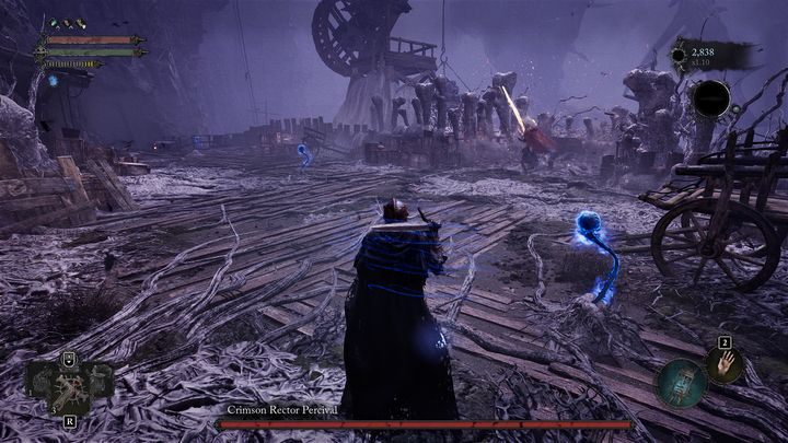 Karmazynowy rektor Percival to znany z wcześniejszych lokacji przeciwnik, który teraz posiada pasek zdrowia bossa - Lords of the Fallen: Jak pokonać bossa Karmazynowy rektor Percival? - Lords of the Fallen - poradnik do gry