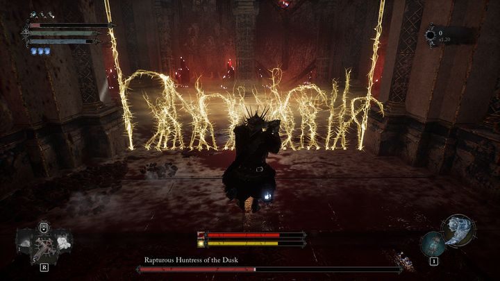 Jednym z ciekawszych ataków jest stworzenie cierniowych ścian blasku - Lords of the Fallen: Jak pokonać bossa Uniesiona łowczyni od Zmierzchu? - Lords of the Fallen - poradnik do gry