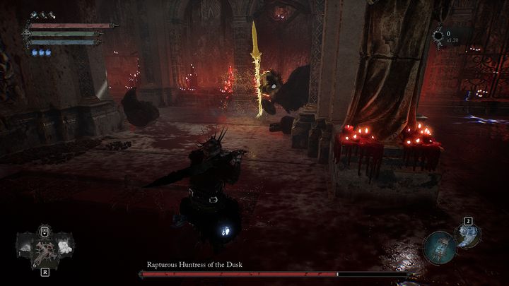 Od razu przejdźcie do działania i nie pozwólcie, aby Żelazny Wędrowiec zginął - Lords of the Fallen: Jak pokonać bossa Uniesiona łowczyni od Zmierzchu? - Lords of the Fallen - poradnik do gry