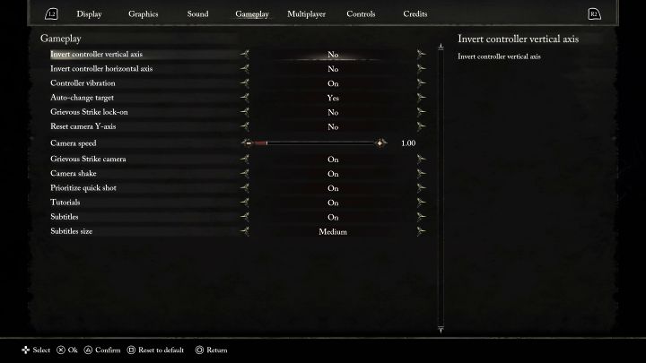 Najważniejsze ustawienia sterowania są w zakładce Rozgrywka - Lords of the Fallen: Sterowanie - Lords of the Fallen - poradnik do gry