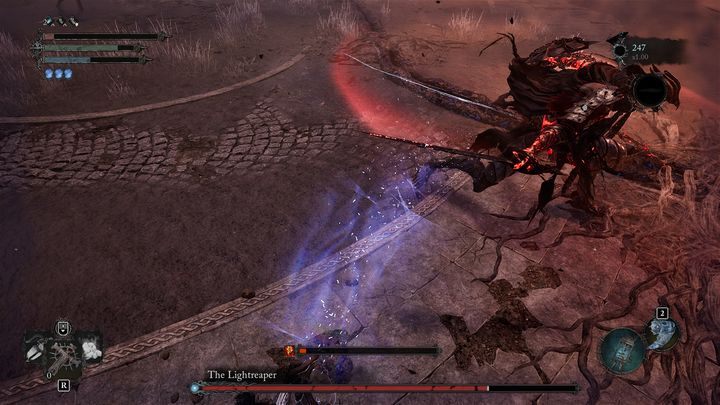 Poza tymi dwoma nowościami, boss będzie walczył podobnie co w pierwszej fazie - Lords of the Fallen: Jak pokonać bossa Żniwiarz Światła? - Lords of the Fallen - poradnik do gry